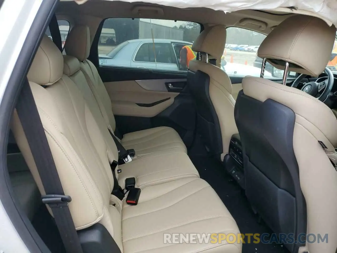 11 fotografías del automóvil dañado 5J8YE1H43NL026066 ACURA MDX 2022
