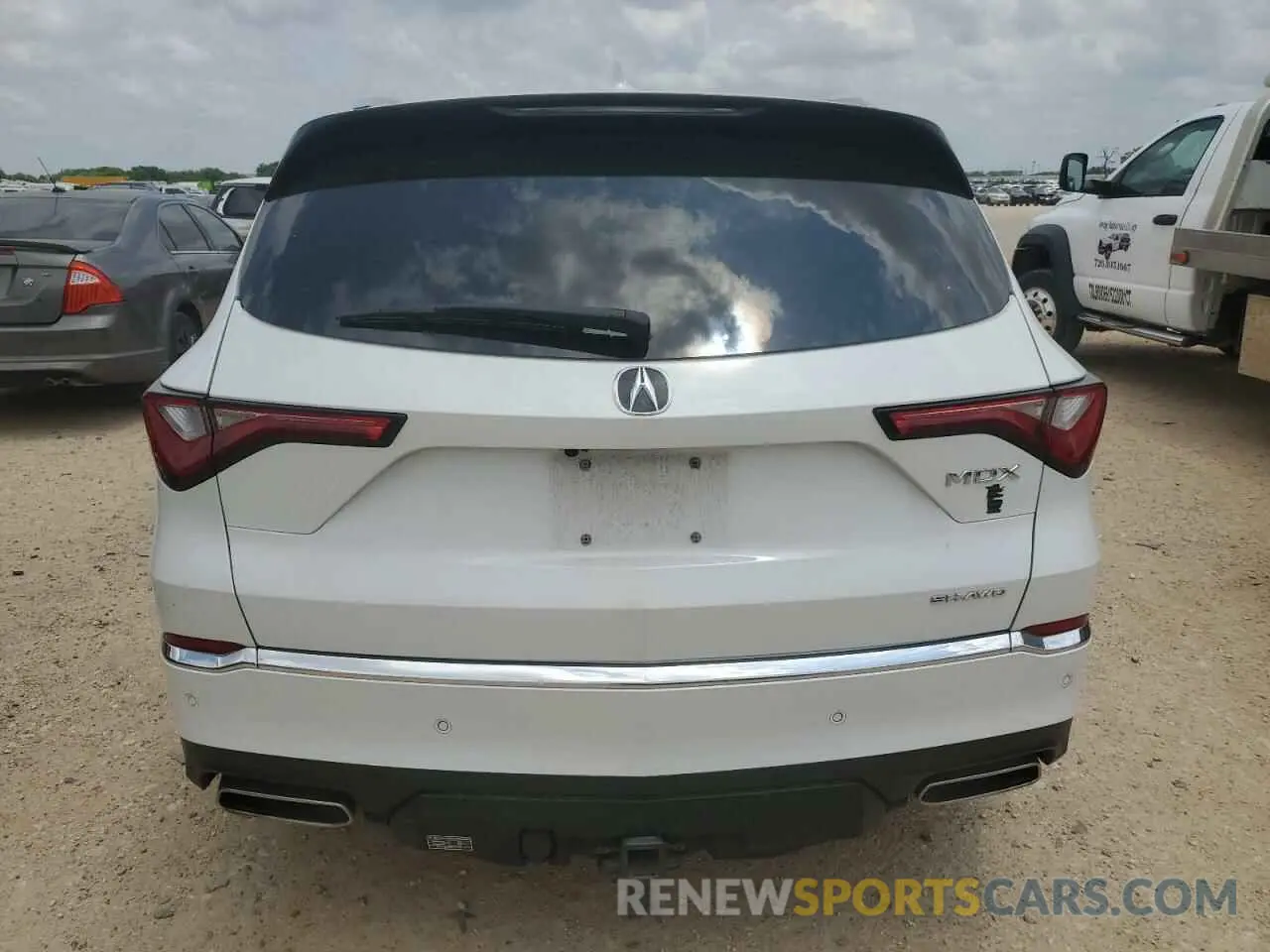 6 fotografías del automóvil dañado 5J8YE1H43NL051064 ACURA MDX 2022