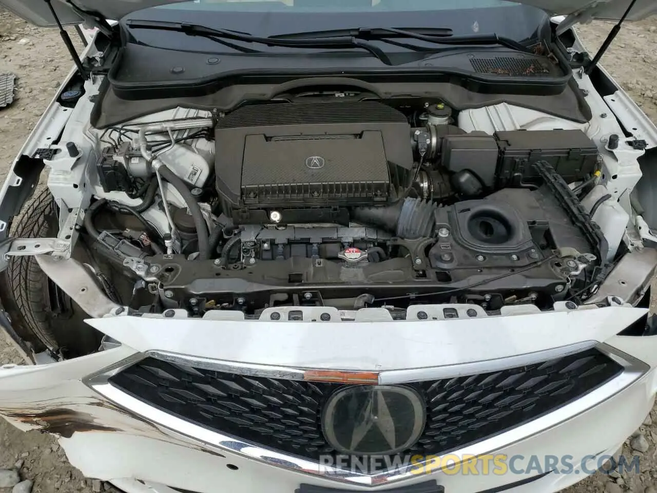 12 fotografías del automóvil dañado 5J8YE1H45NL043239 ACURA MDX 2022