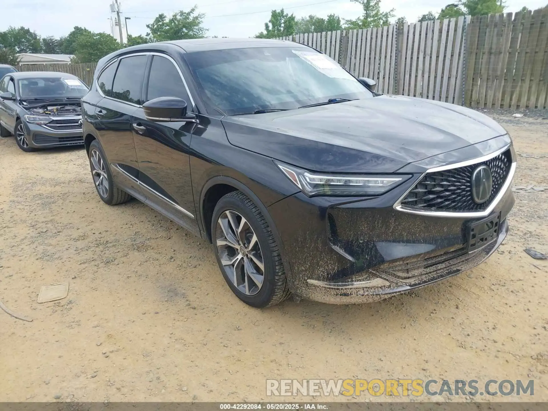 1 fotografías del automóvil dañado 5J8YE1H47NL039158 ACURA MDX 2022