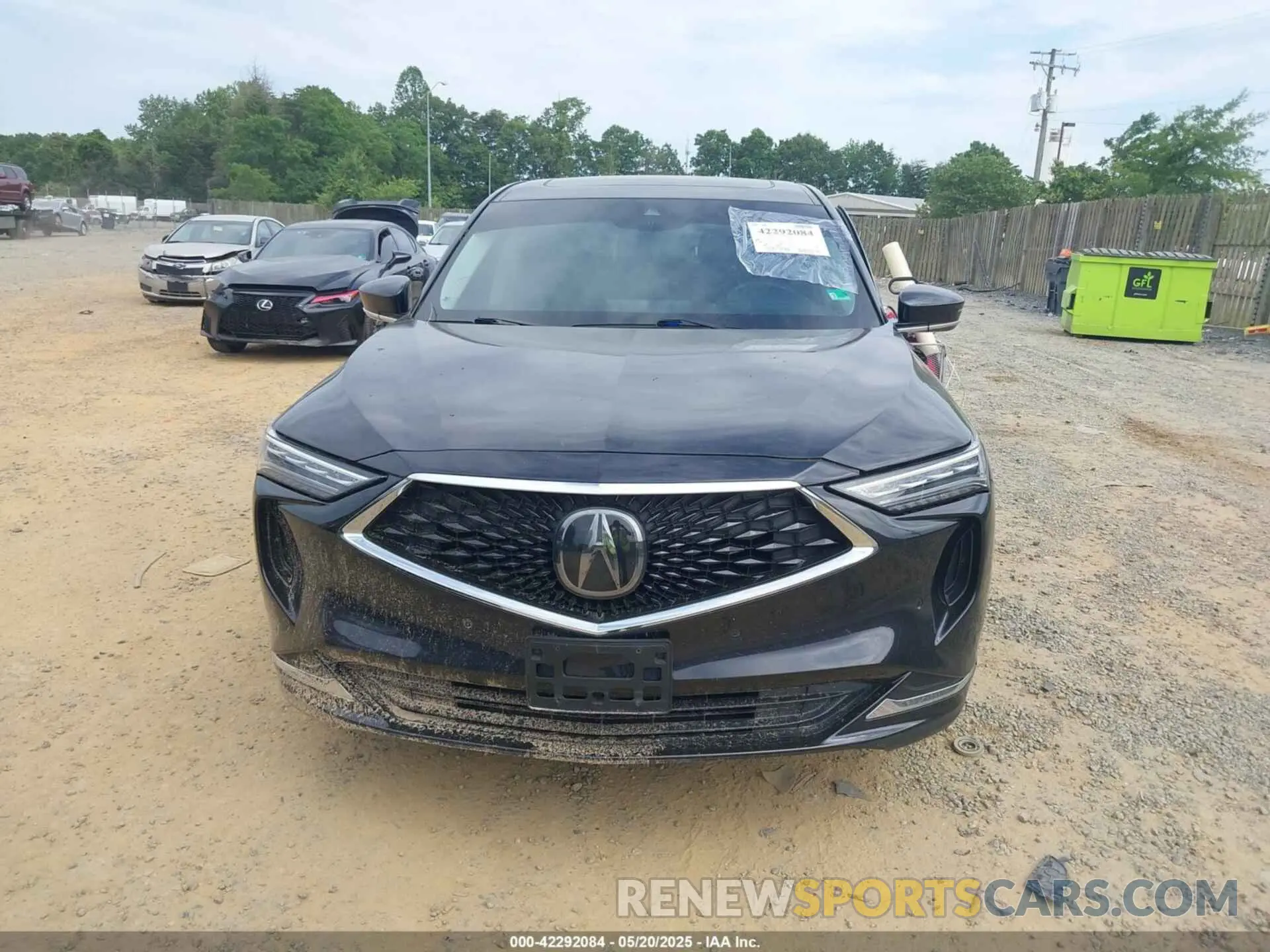 12 fotografías del automóvil dañado 5J8YE1H47NL039158 ACURA MDX 2022