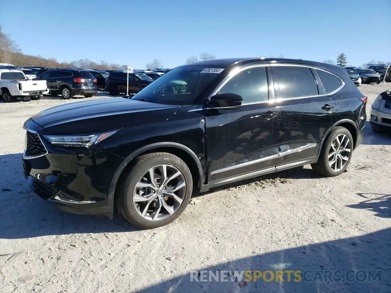 1 fotografías del automóvil dañado 5J8YE1H48NL022594 ACURA MDX 2022