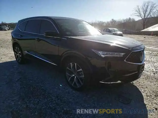 11 fotografías del automóvil dañado 5J8YE1H48NL022594 ACURA MDX 2022