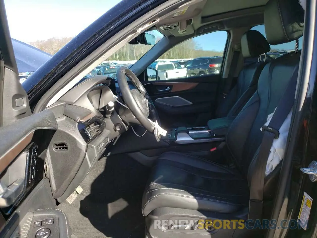 7 fotografías del automóvil dañado 5J8YE1H48NL022594 ACURA MDX 2022
