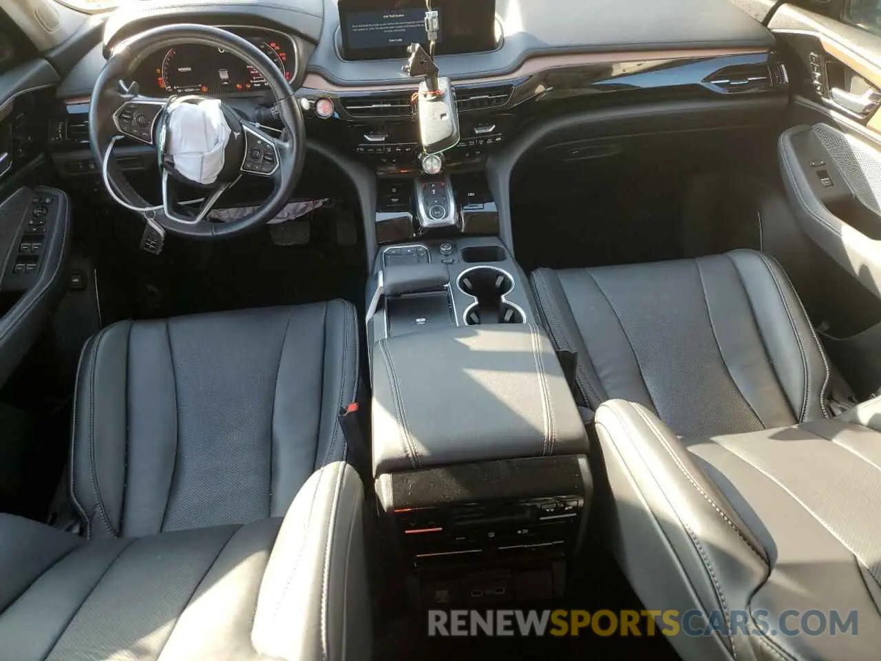 8 fotografías del automóvil dañado 5J8YE1H49NL037704 ACURA MDX 2022