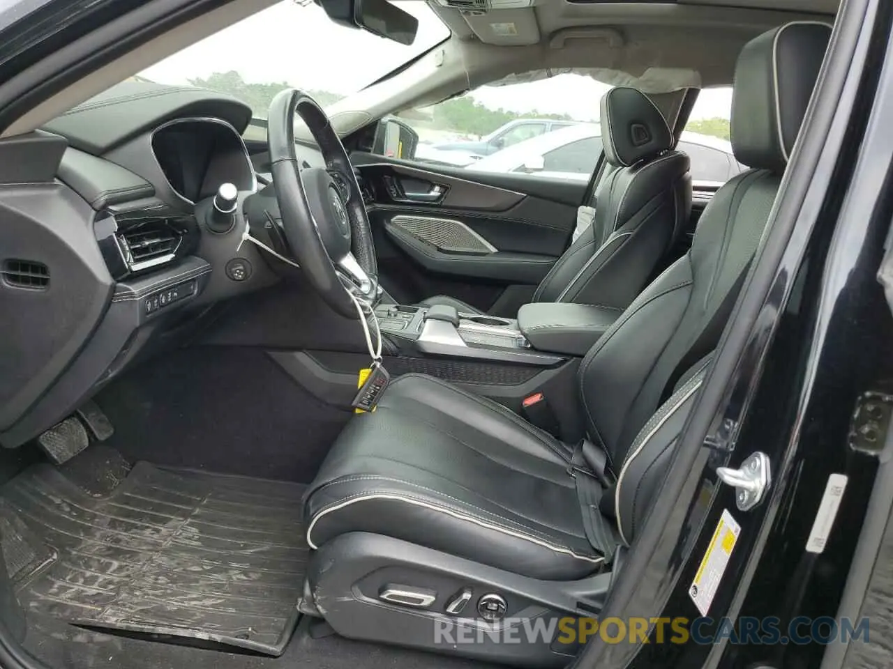 7 fotografías del automóvil dañado 5J8YE1H80NL035696 ACURA MDX 2022