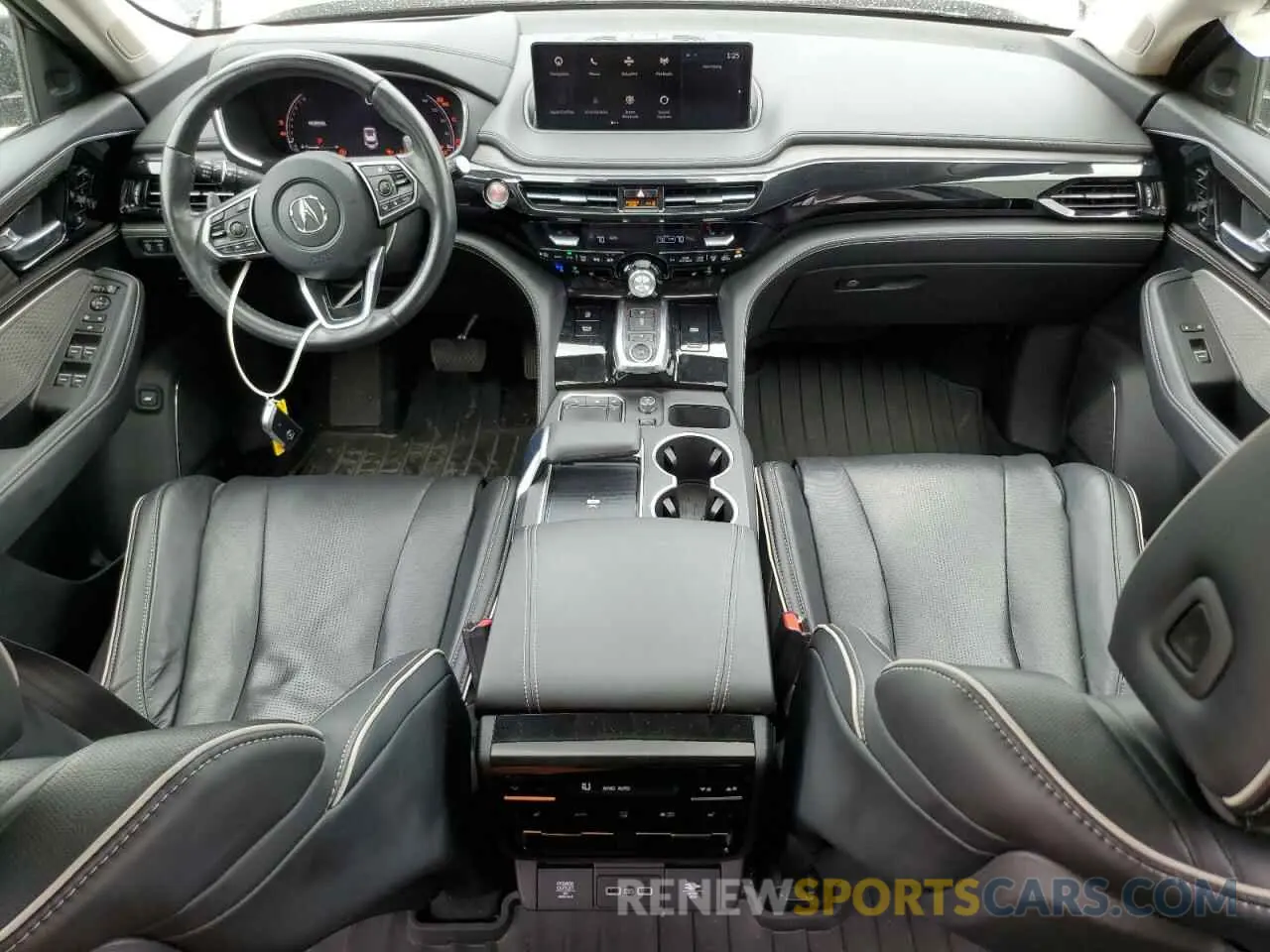 8 fotografías del automóvil dañado 5J8YE1H80NL035696 ACURA MDX 2022