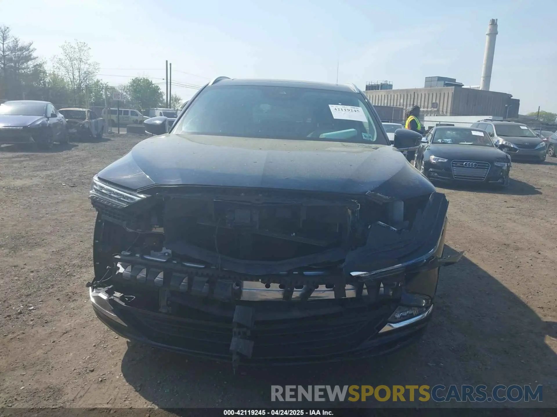 12 fotografías del automóvil dañado 5J8YE1H82NL010587 ACURA MDX 2022