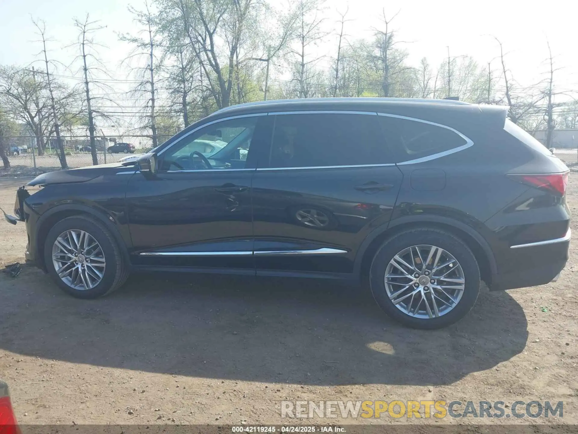 14 fotografías del automóvil dañado 5J8YE1H82NL010587 ACURA MDX 2022
