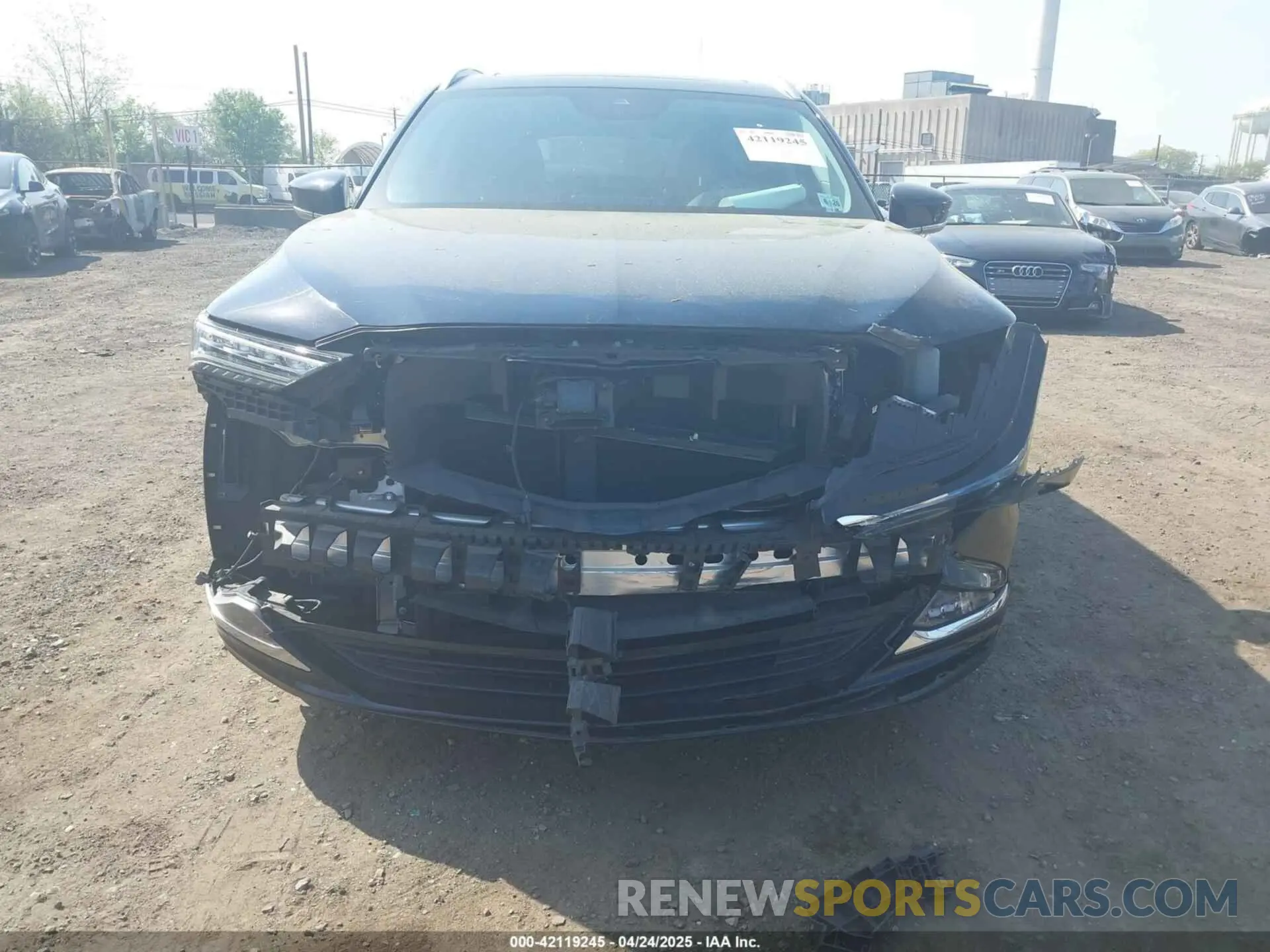6 fotografías del automóvil dañado 5J8YE1H82NL010587 ACURA MDX 2022