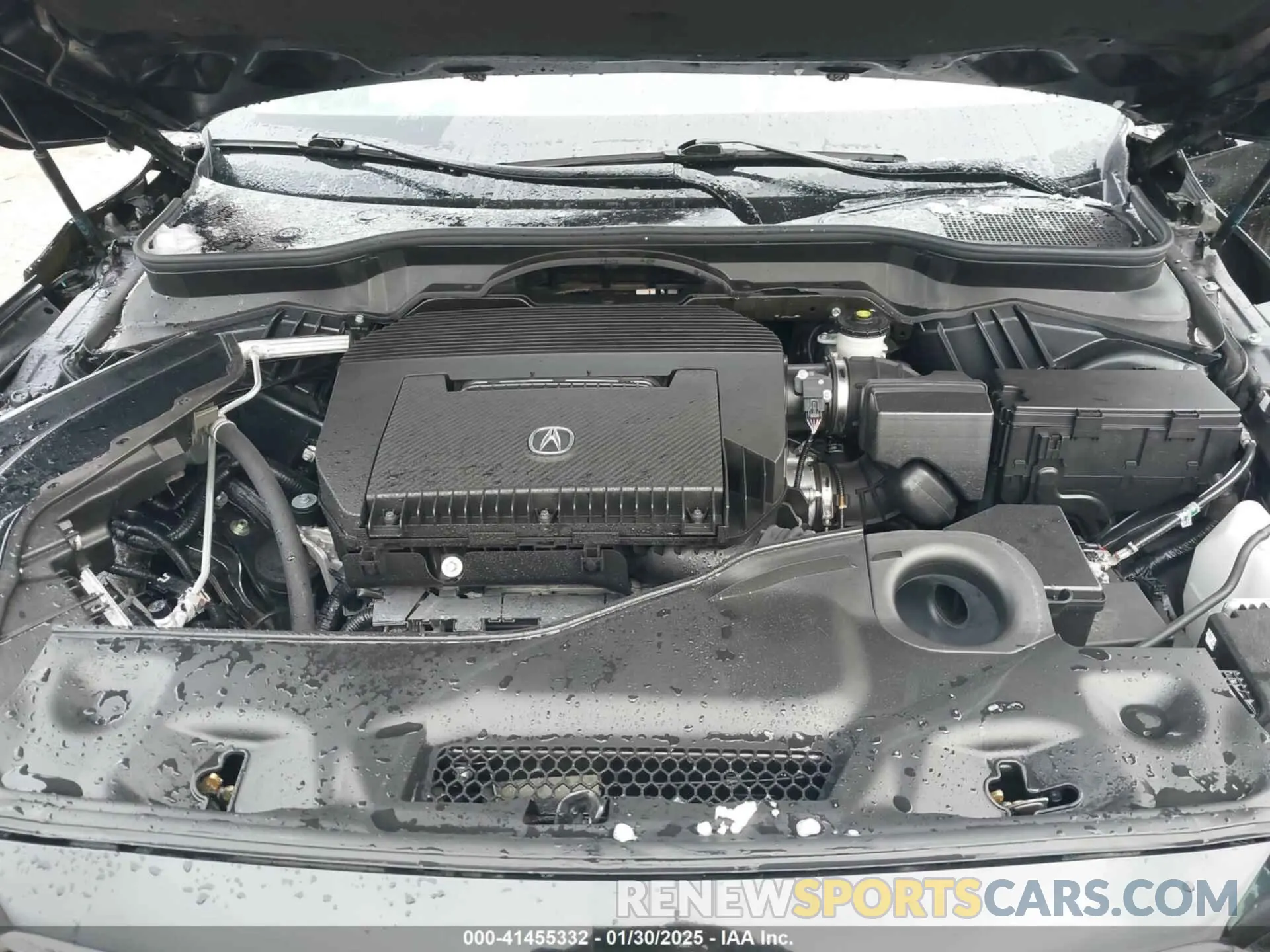 10 fotografías del automóvil dañado 5J8YE1H82NL026224 ACURA MDX 2022