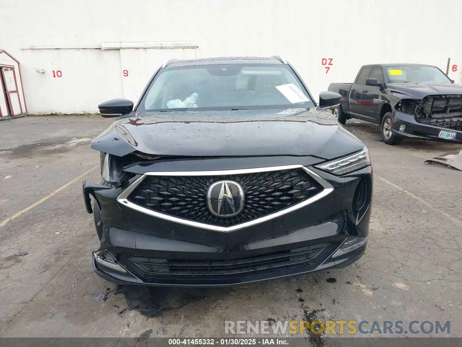 12 fotografías del automóvil dañado 5J8YE1H82NL026224 ACURA MDX 2022