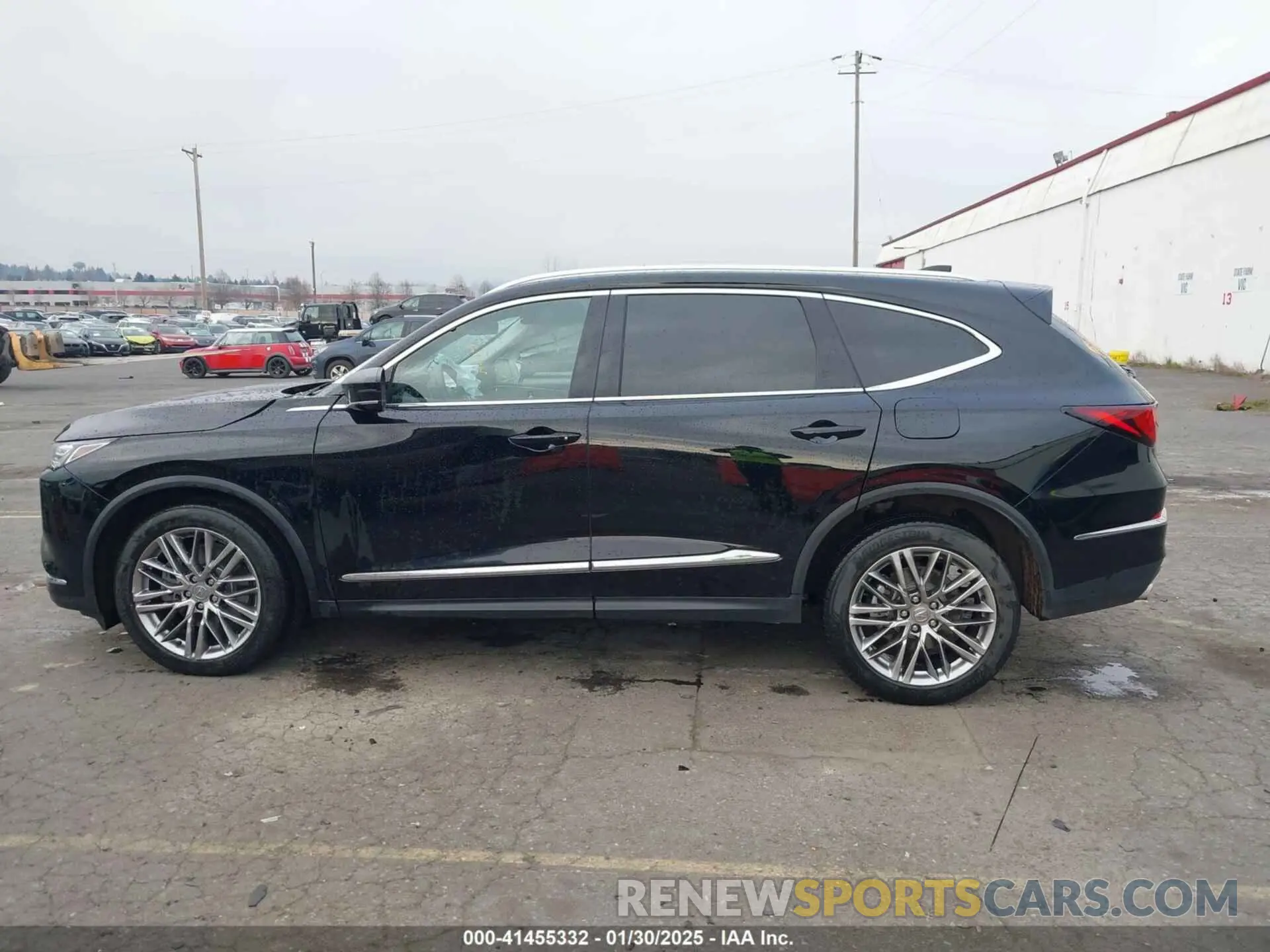 14 fotografías del automóvil dañado 5J8YE1H82NL026224 ACURA MDX 2022