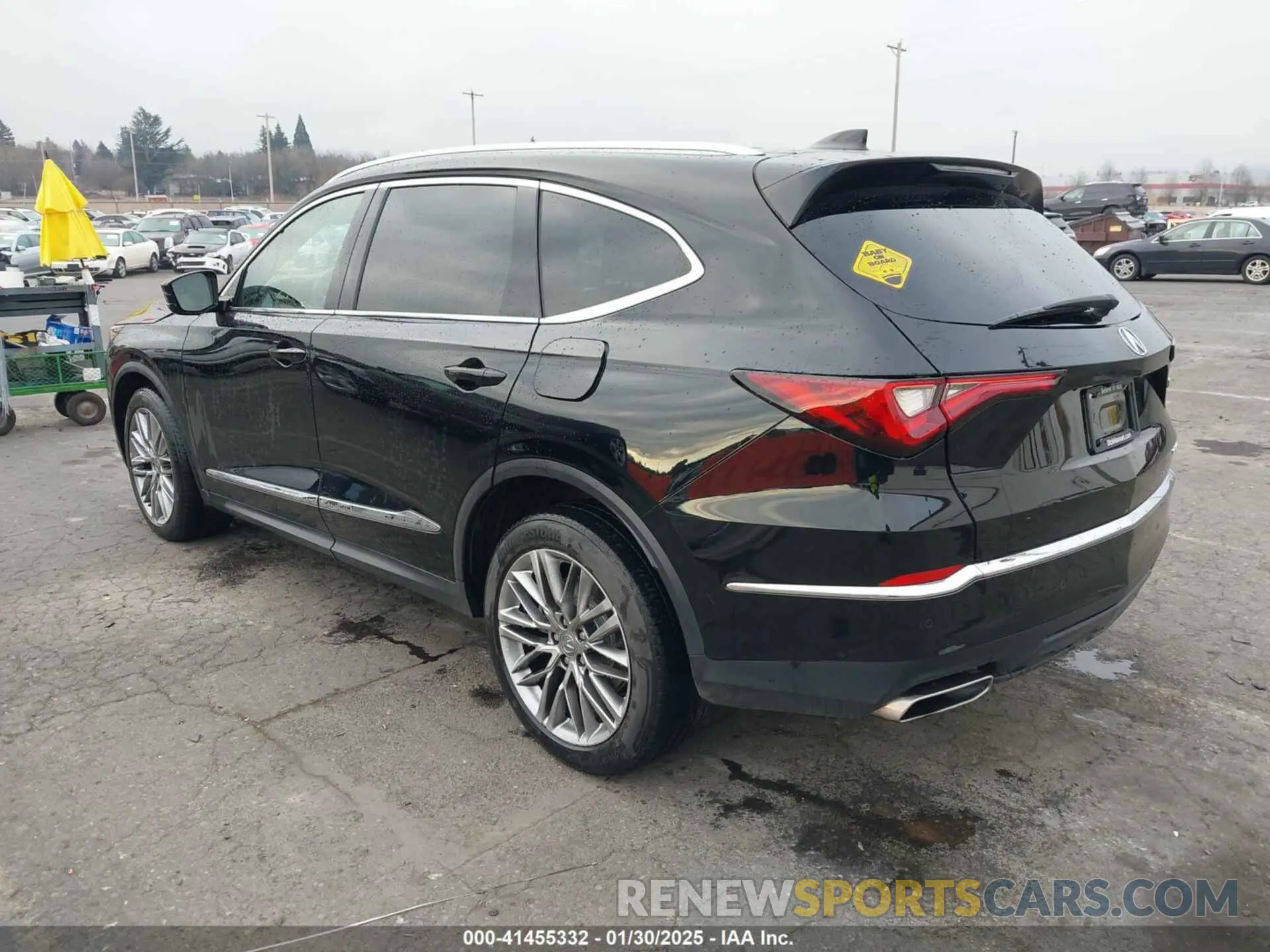3 fotografías del automóvil dañado 5J8YE1H82NL026224 ACURA MDX 2022