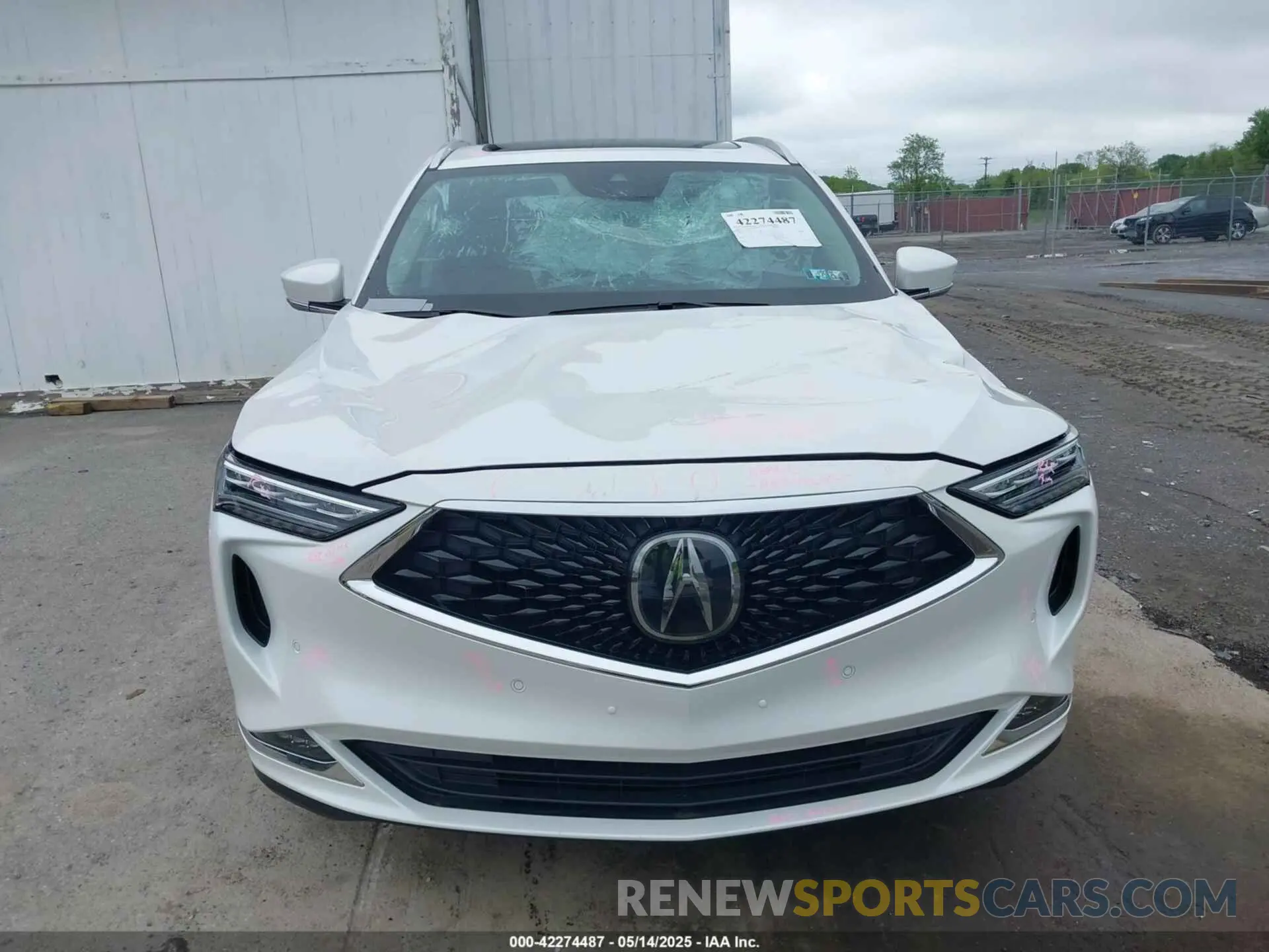 12 fotografías del automóvil dañado 5J8YE1H83NL022974 ACURA MDX 2022