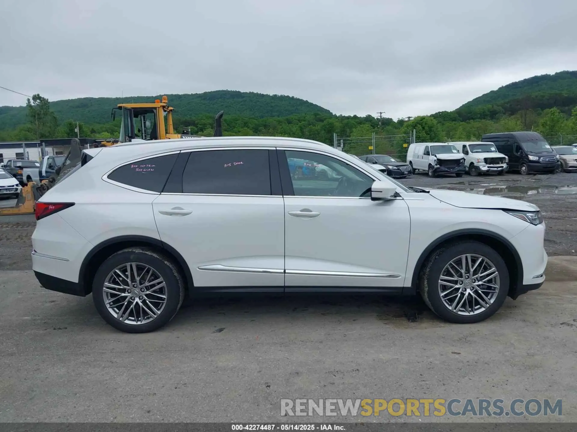 13 fotografías del automóvil dañado 5J8YE1H83NL022974 ACURA MDX 2022
