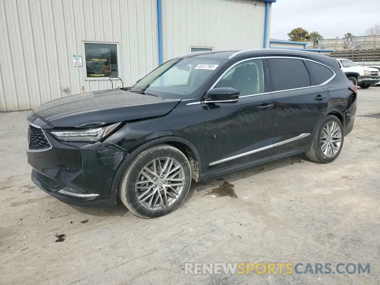 1 fotografías del automóvil dañado 5J8YE1H84NL017363 ACURA MDX 2022
