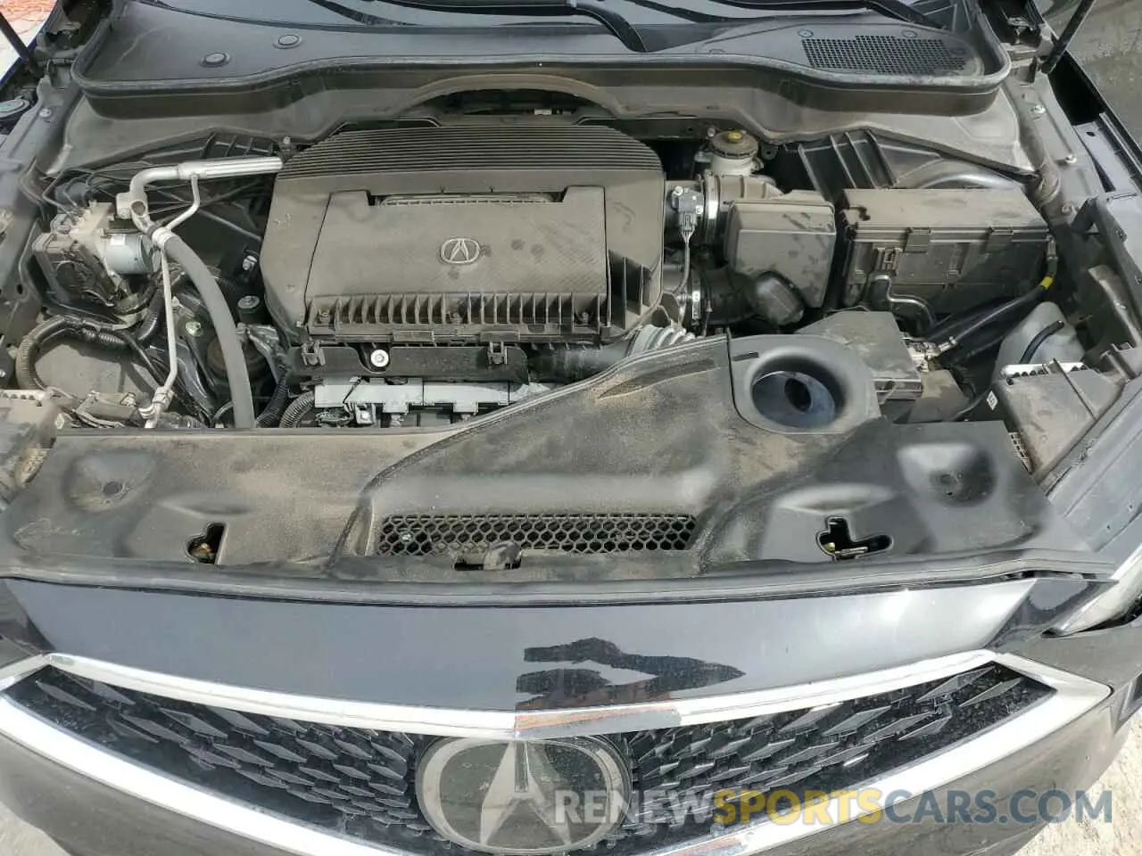 13 fotografías del automóvil dañado 5J8YE1H84NL017363 ACURA MDX 2022
