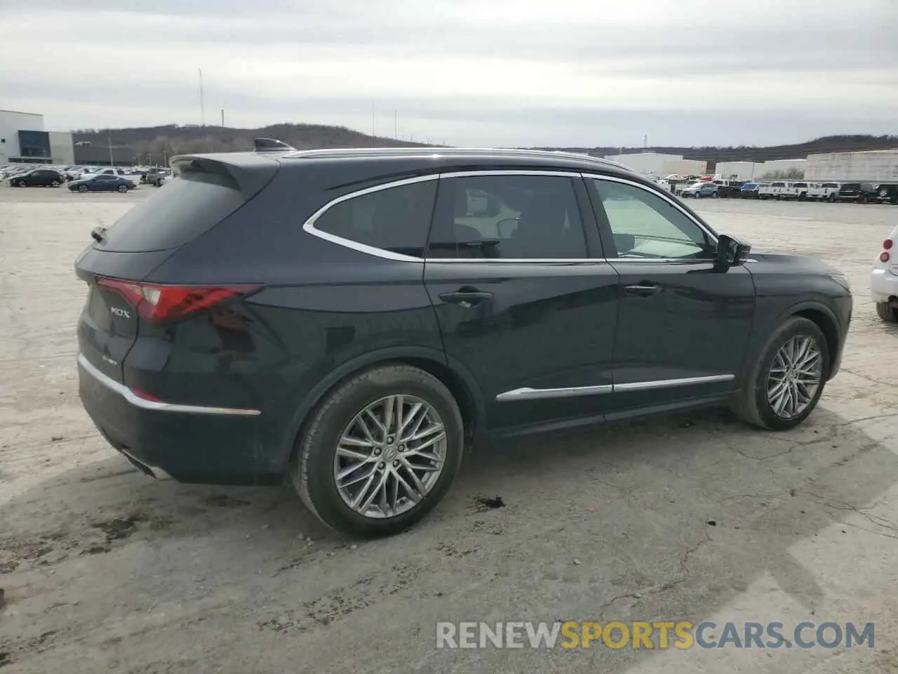3 fotografías del automóvil dañado 5J8YE1H84NL017363 ACURA MDX 2022