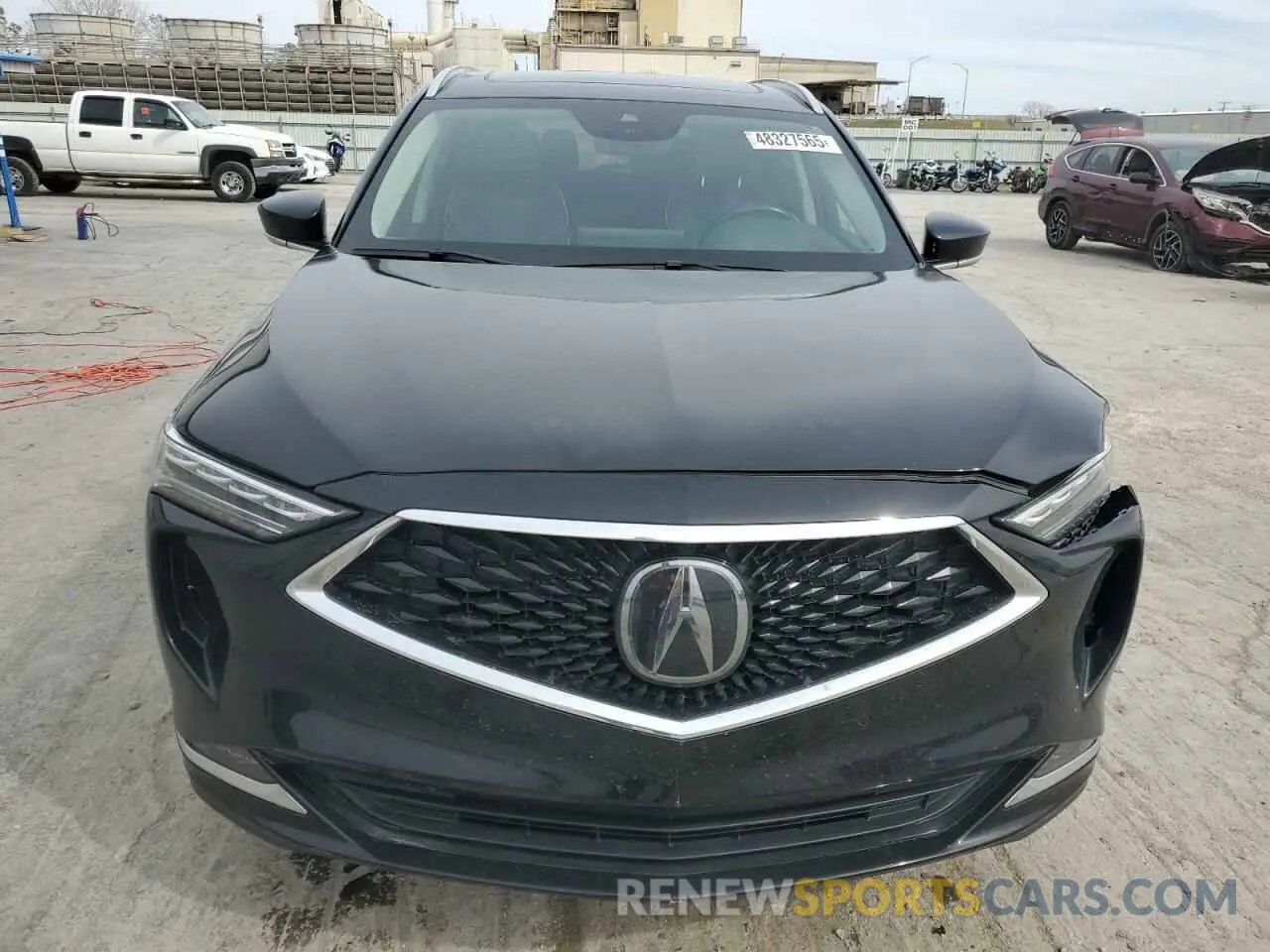 5 fotografías del automóvil dañado 5J8YE1H84NL017363 ACURA MDX 2022