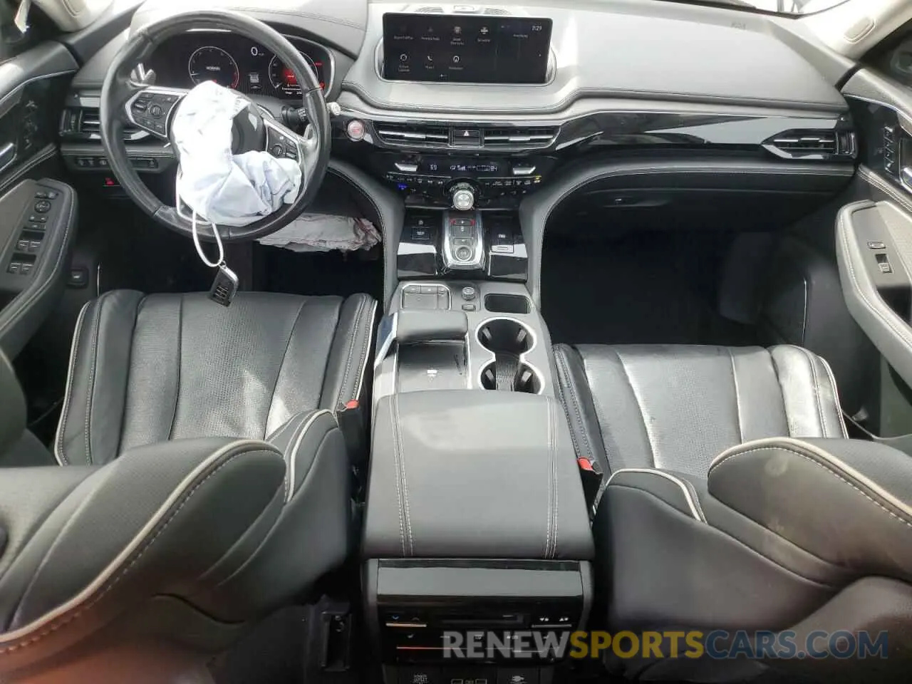 8 fotografías del automóvil dañado 5J8YE1H84NL017363 ACURA MDX 2022