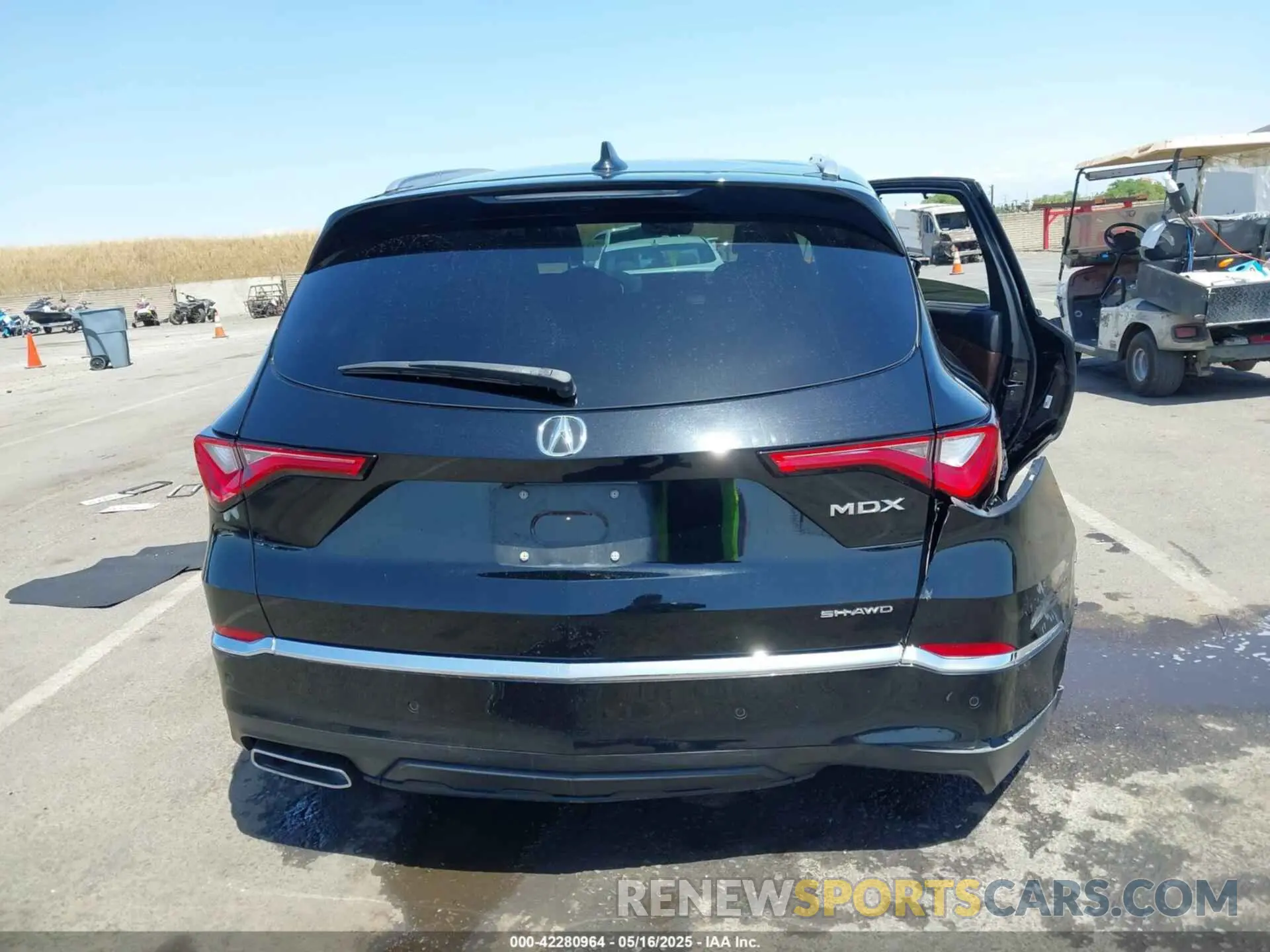 17 fotografías del automóvil dañado 5J8YE1H85NL008834 ACURA MDX 2022