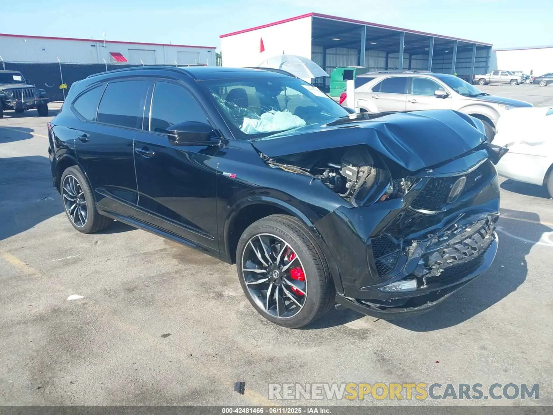 1 fotografías del automóvil dañado 5J8YD8H82PL003847 ACURA MDX 2023