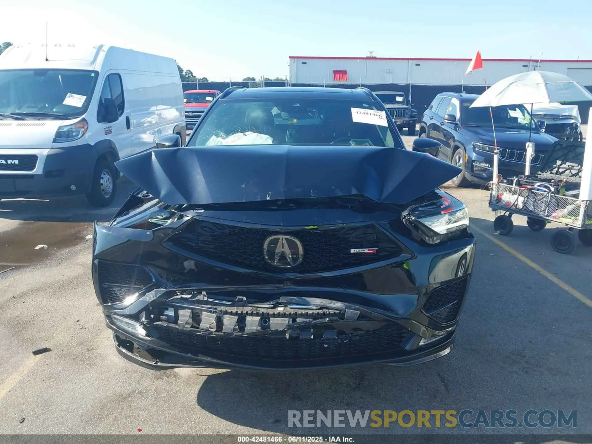 12 fotografías del automóvil dañado 5J8YD8H82PL003847 ACURA MDX 2023