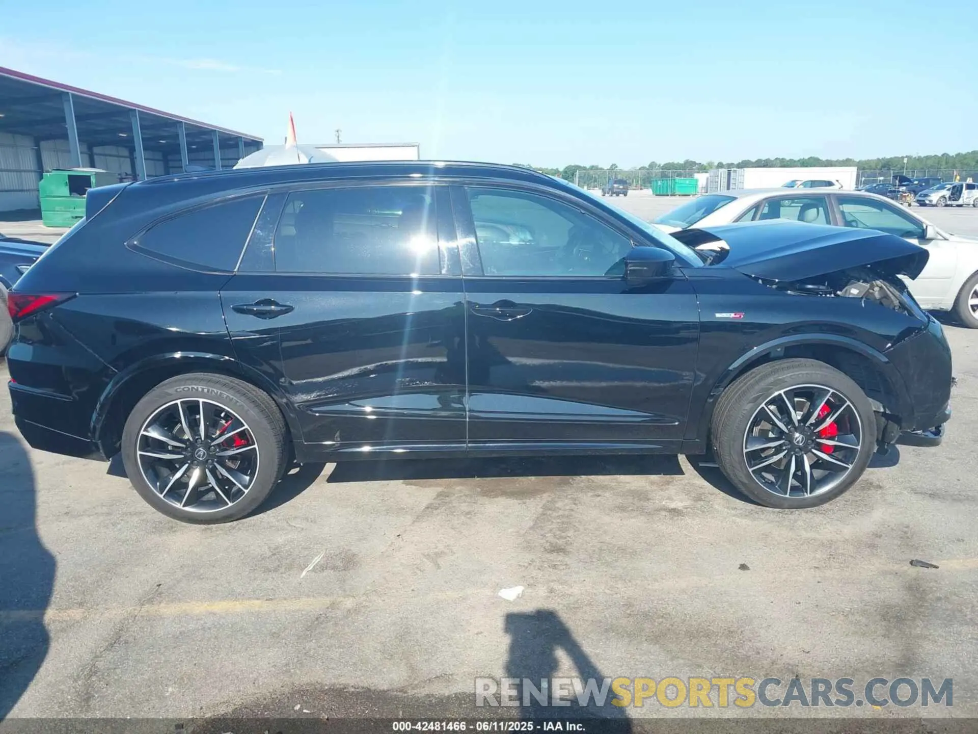 13 fotografías del automóvil dañado 5J8YD8H82PL003847 ACURA MDX 2023