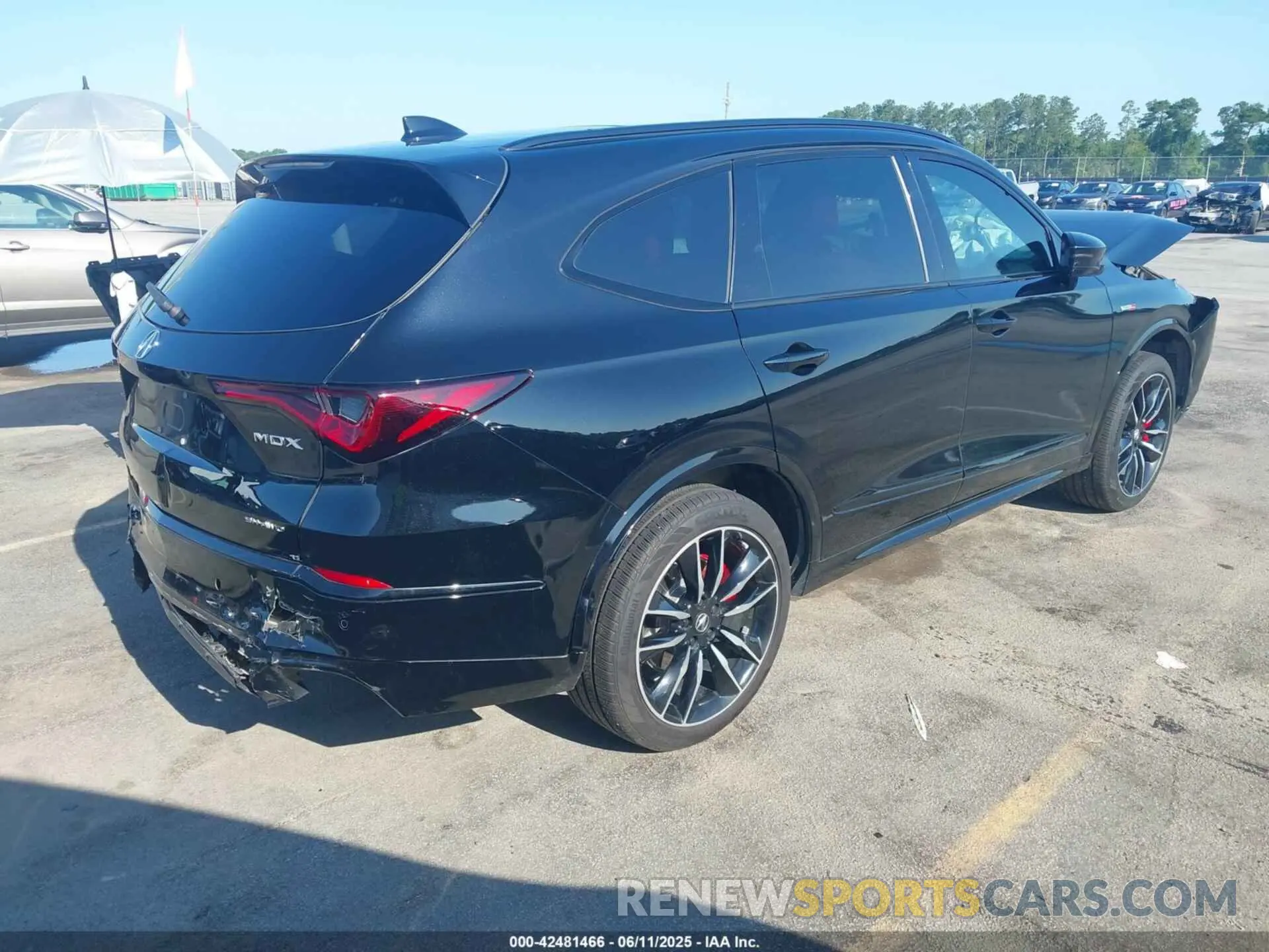 4 fotografías del automóvil dañado 5J8YD8H82PL003847 ACURA MDX 2023
