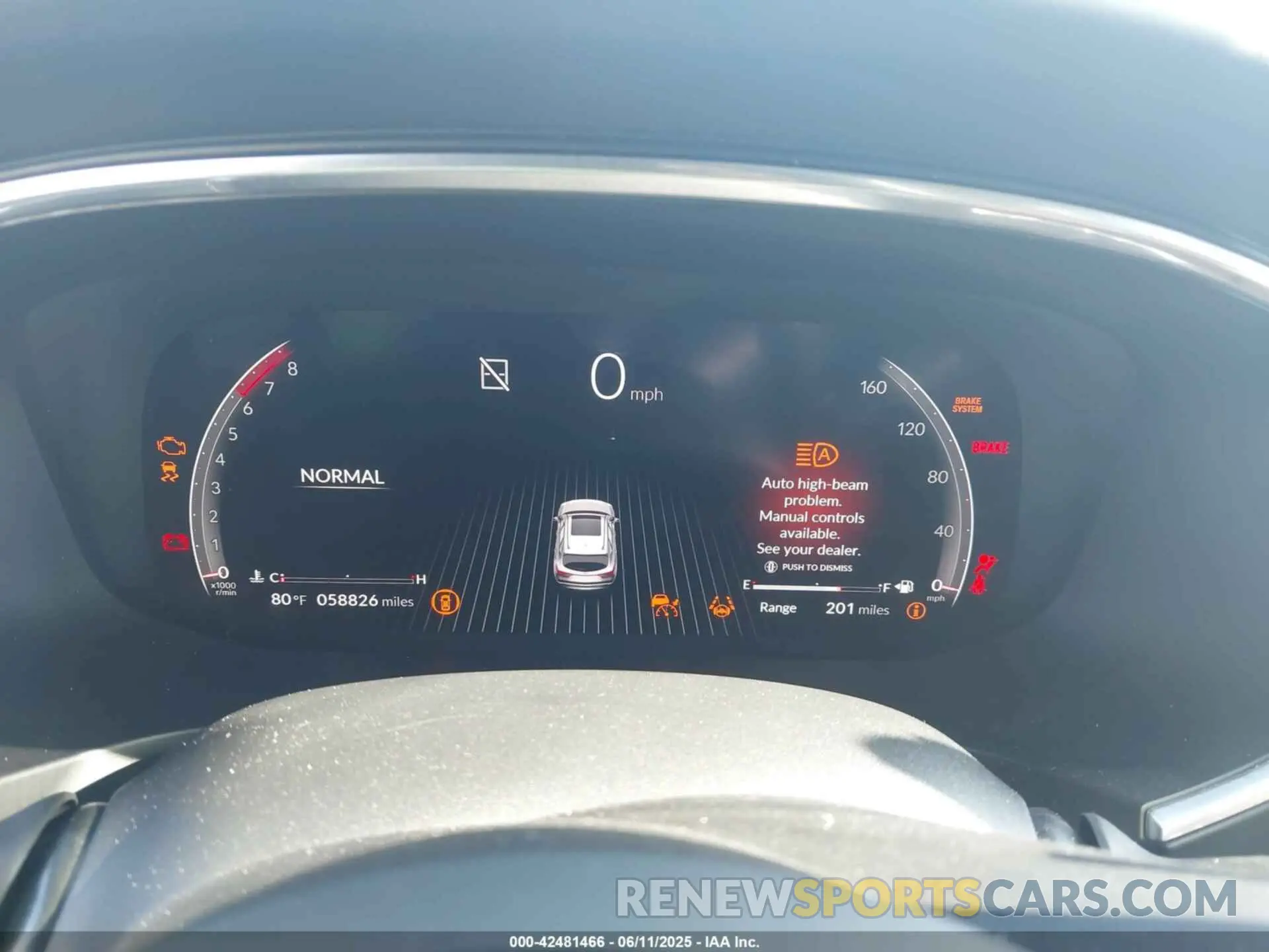7 fotografías del automóvil dañado 5J8YD8H82PL003847 ACURA MDX 2023
