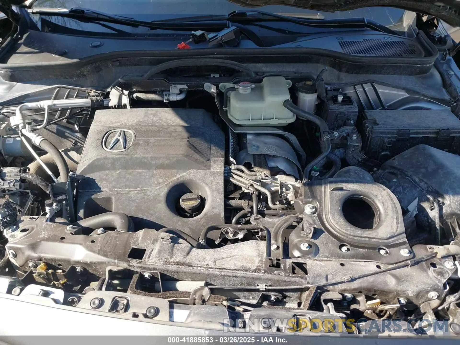 10 fotografías del automóvil dañado 5J8YD8H92PL000357 ACURA MDX 2023