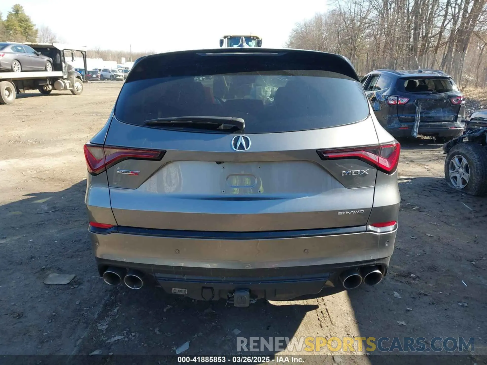 16 fotografías del automóvil dañado 5J8YD8H92PL000357 ACURA MDX 2023