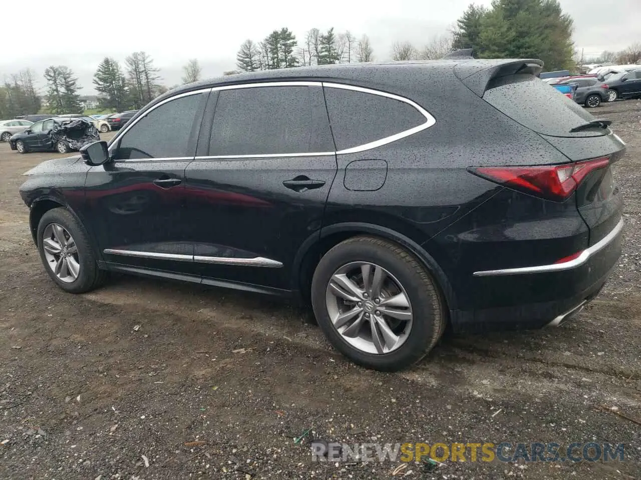 2 fotografías del automóvil dañado 5J8YD9H30PL007809 ACURA MDX 2023