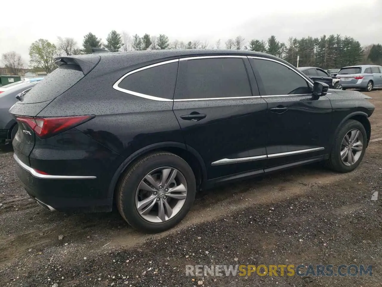 3 fotografías del automóvil dañado 5J8YD9H30PL007809 ACURA MDX 2023