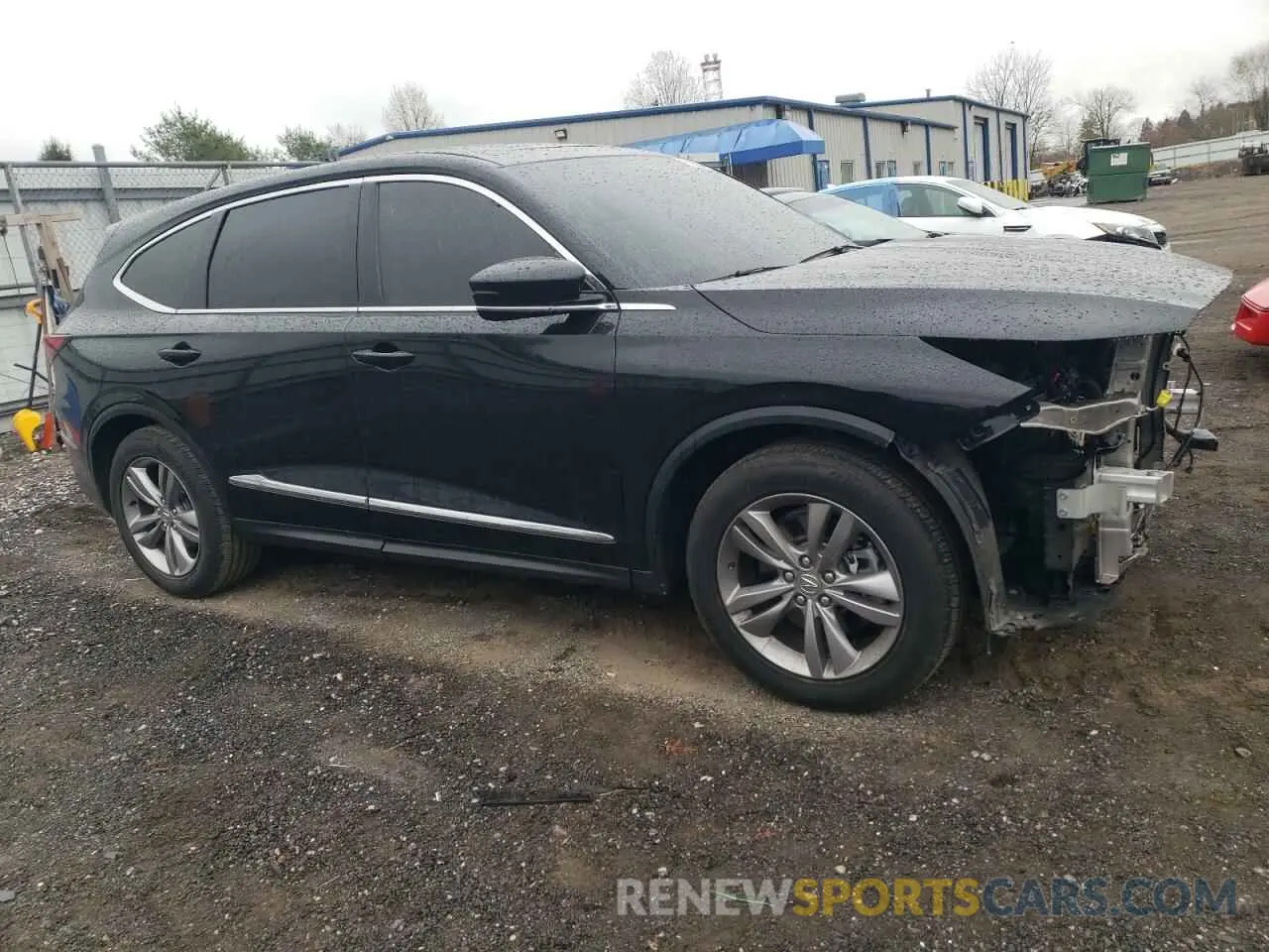 4 fotografías del automóvil dañado 5J8YD9H30PL007809 ACURA MDX 2023