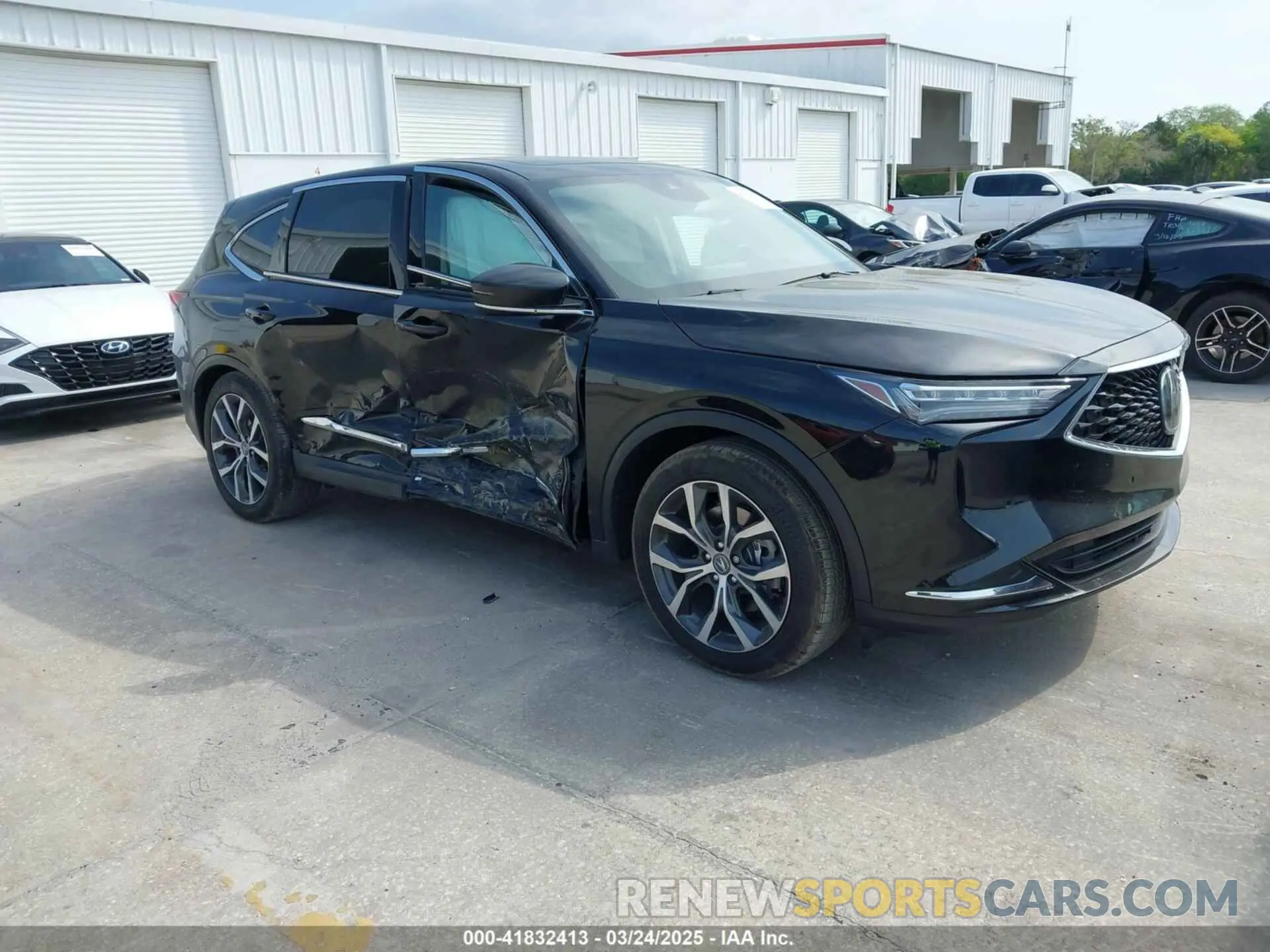 1 fotografías del automóvil dañado 5J8YD9H42PL003124 ACURA MDX 2023