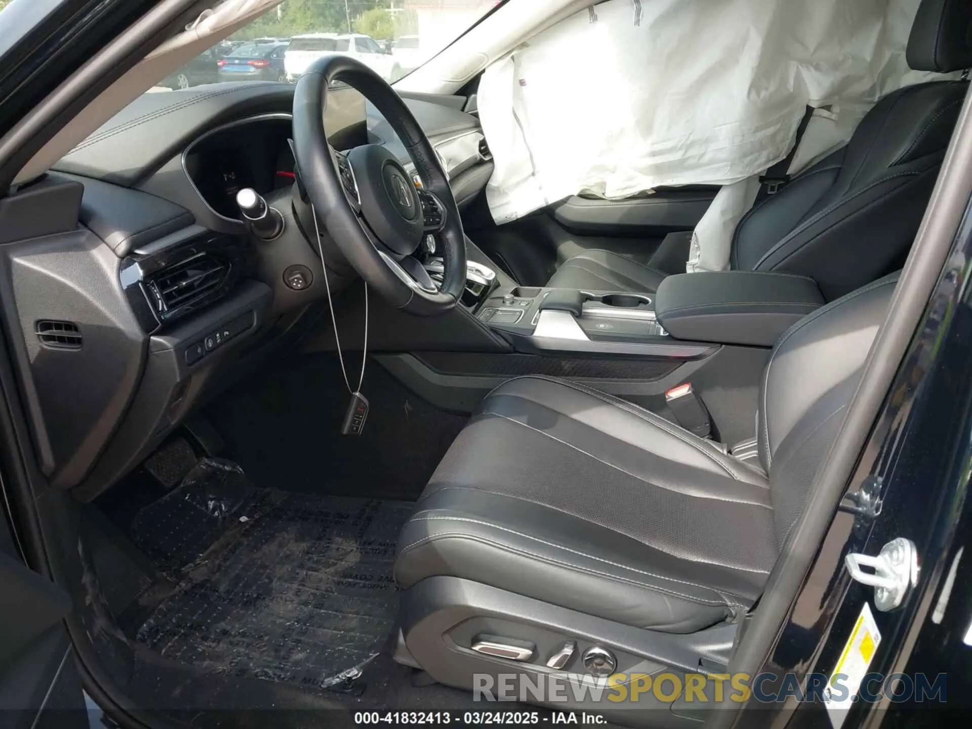 5 fotografías del automóvil dañado 5J8YD9H42PL003124 ACURA MDX 2023