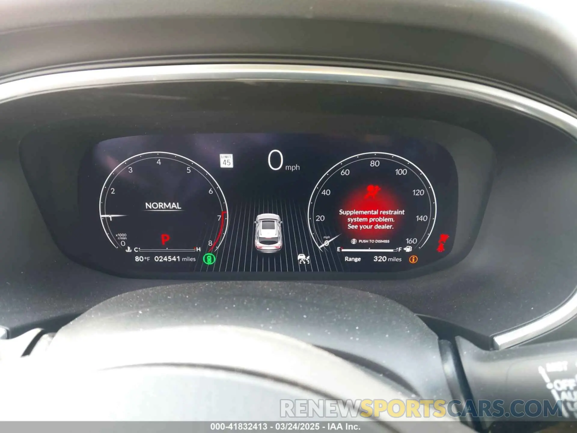 7 fotografías del automóvil dañado 5J8YD9H42PL003124 ACURA MDX 2023