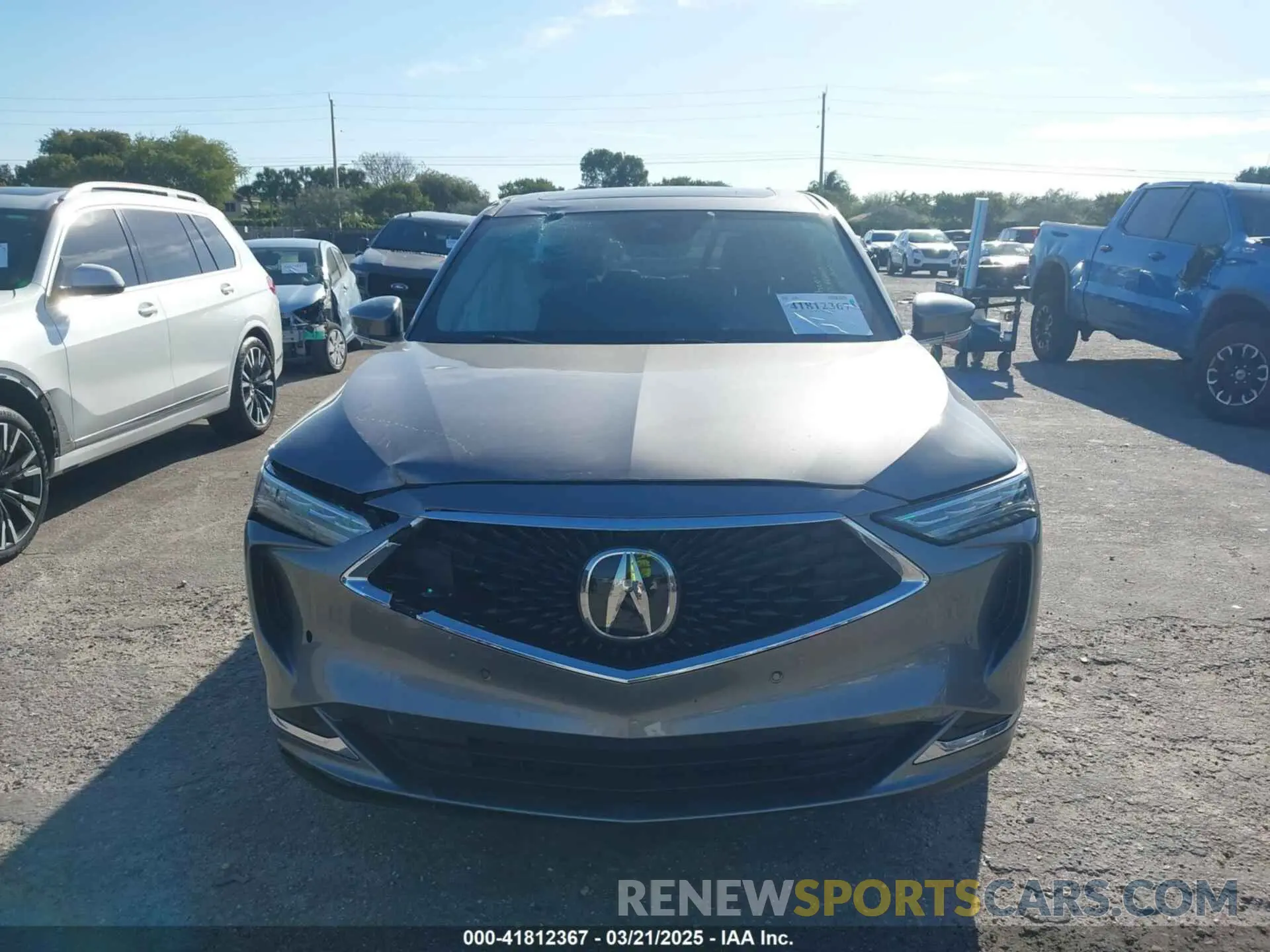 12 fotografías del automóvil dañado 5J8YD9H45PL006079 ACURA MDX 2023