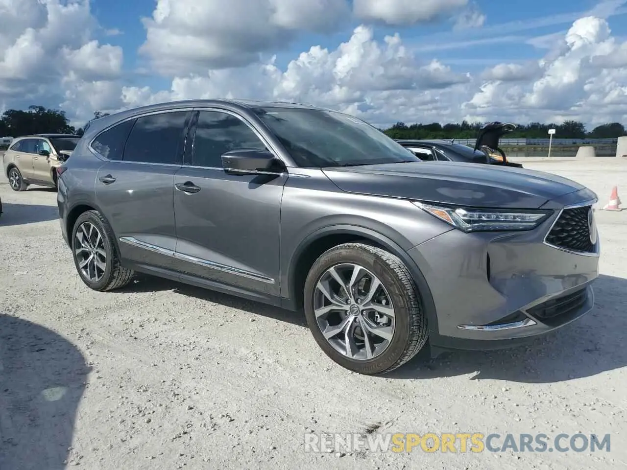 4 fotografías del automóvil dañado 5J8YD9H46PL004227 ACURA MDX 2023