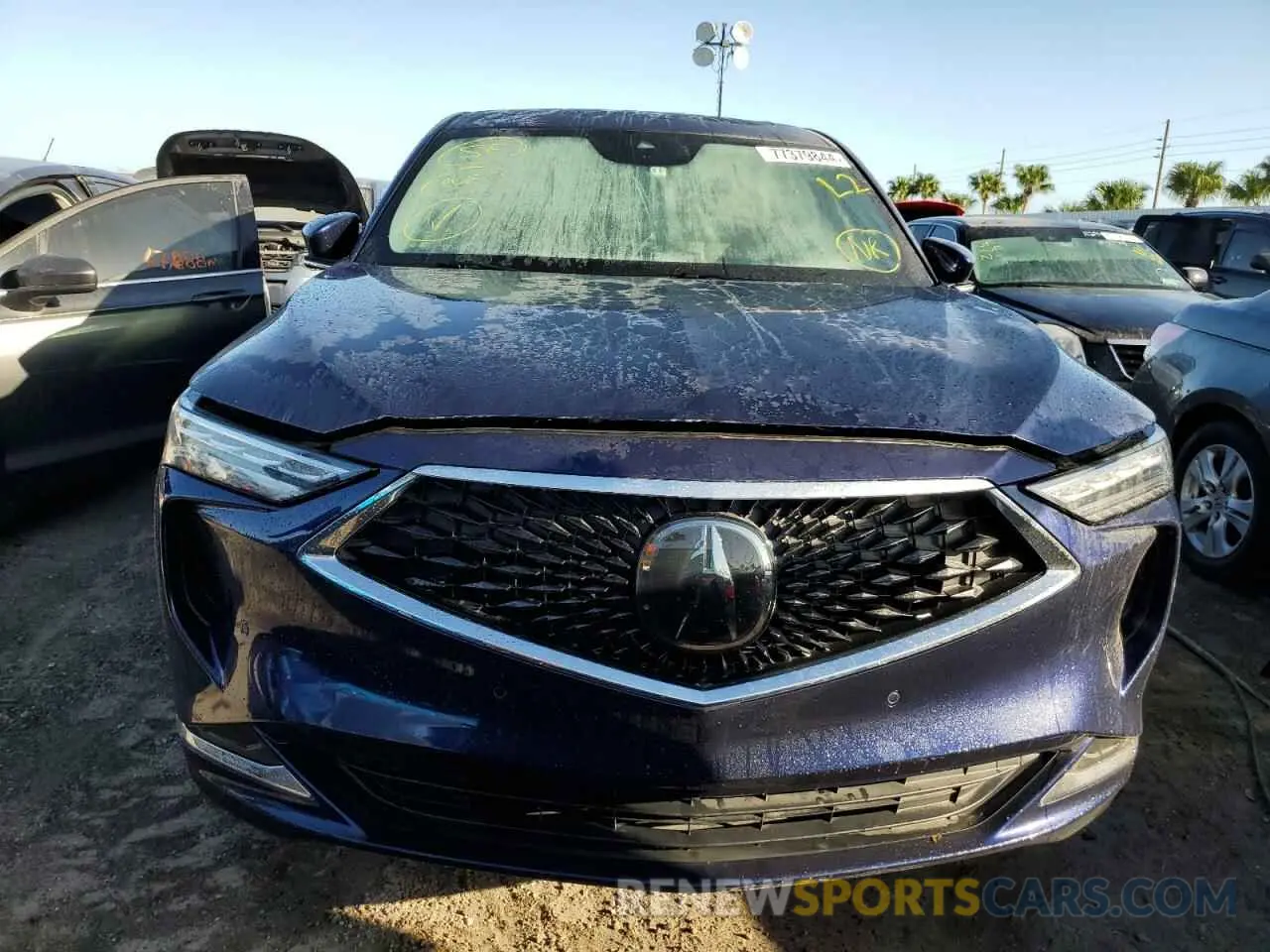 5 fotografías del automóvil dañado 5J8YD9H46PL007872 ACURA MDX 2023