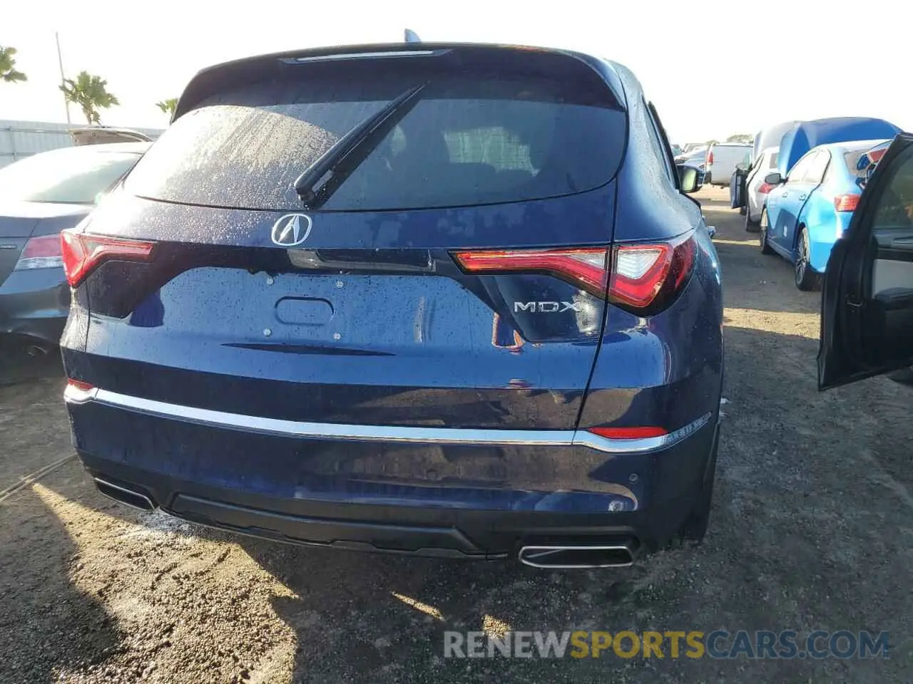 6 fotografías del automóvil dañado 5J8YD9H46PL007872 ACURA MDX 2023