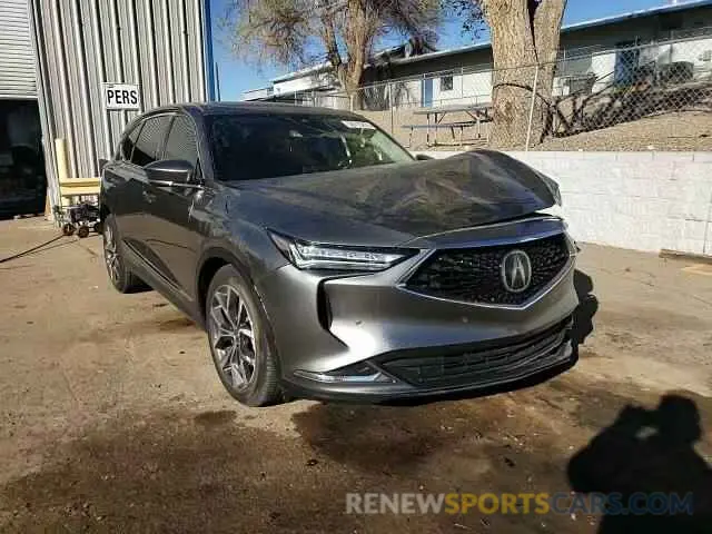 12 fotografías del automóvil dañado 5J8YD9H47PL007508 ACURA MDX 2023