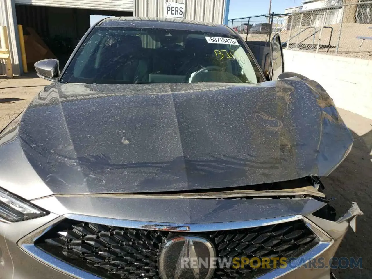 13 fotografías del automóvil dañado 5J8YD9H47PL007508 ACURA MDX 2023