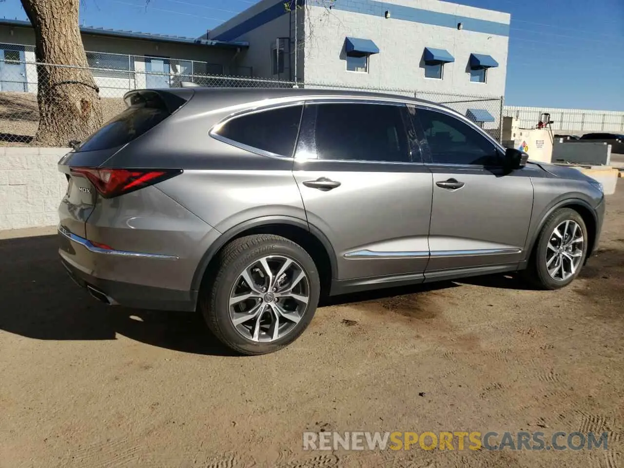 3 fotografías del automóvil dañado 5J8YD9H47PL007508 ACURA MDX 2023