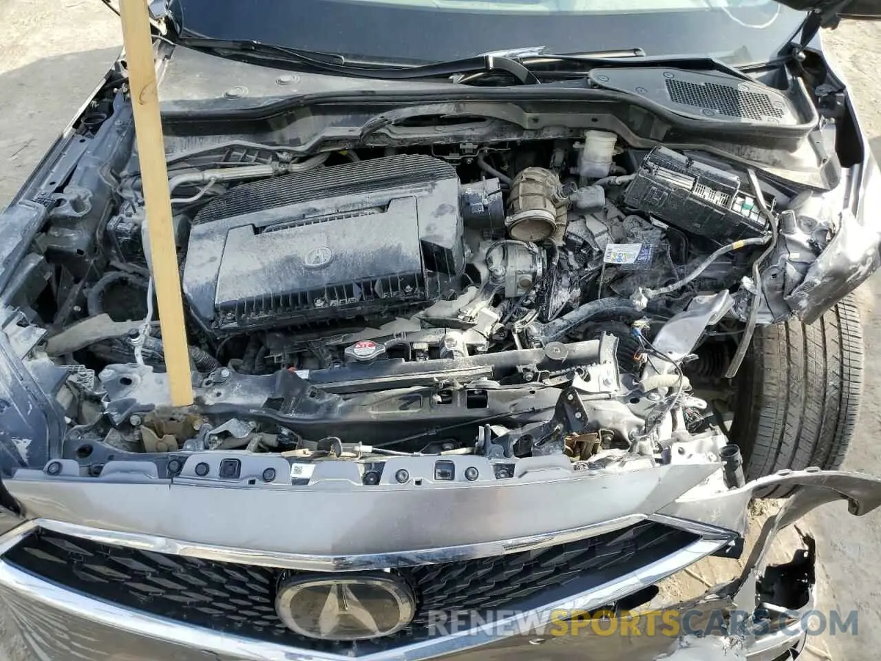 12 fotografías del automóvil dañado 5J8YD9H48PL000079 ACURA MDX 2023