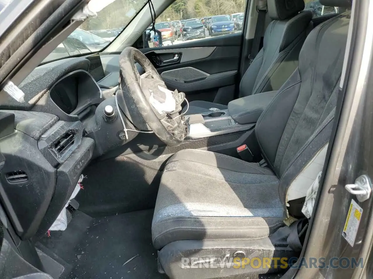 7 fotografías del automóvil dañado 5J8YD9H48PL000079 ACURA MDX 2023