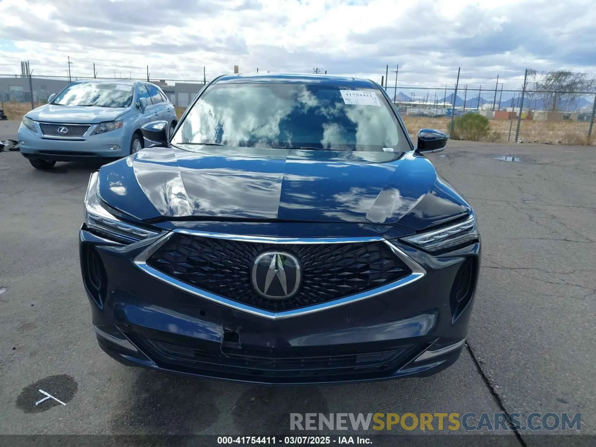 12 fotografías del automóvil dañado 5J8YD9H4XPL002240 ACURA MDX 2023