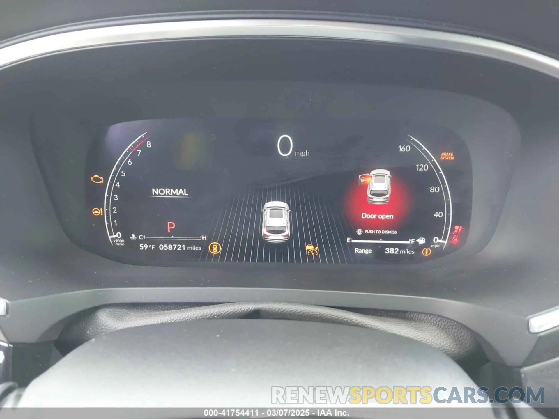 7 fotografías del automóvil dañado 5J8YD9H4XPL002240 ACURA MDX 2023